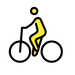 Man Biking SVG Icon
